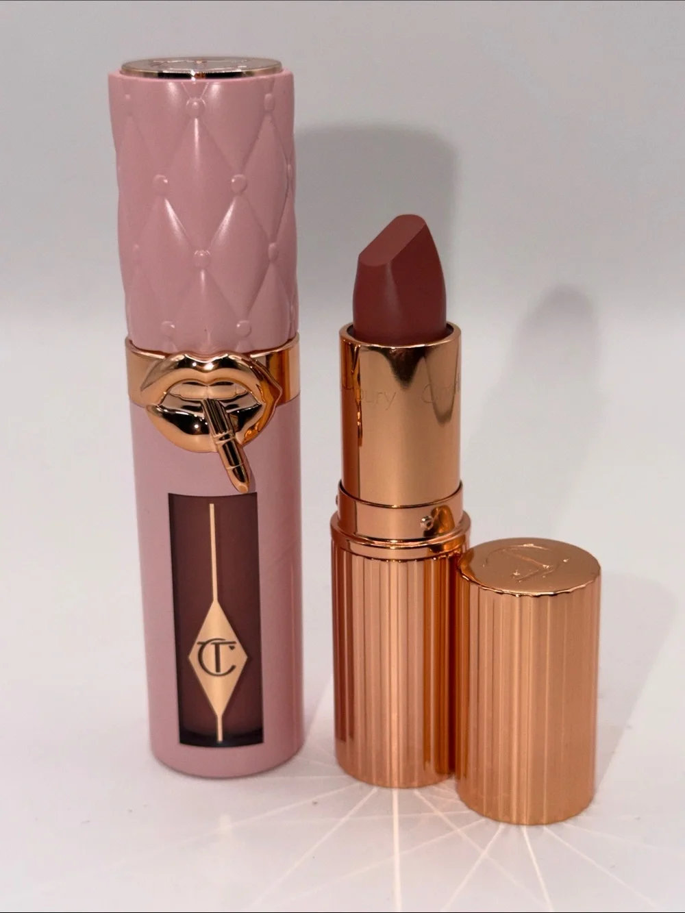 Charlotte Tilbury PILLOW TALK BIG LIP PLUMPGASM KIT w/MATTE💄+PLUMPGASM GLOSS NIB